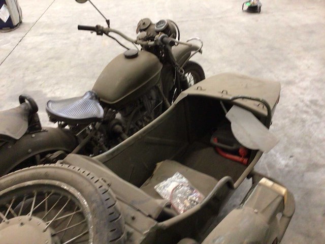 1993 dnepr mt16 tour zijspan motorfiets - afbeelding 5 van  8