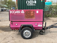 1993 ecoair f30 21 kw mobiele schroefcompressor - afbeelding 8 van  13