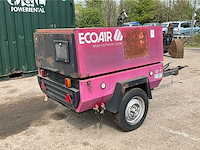 1993 ecoair f30 21 kw mobiele schroefcompressor - afbeelding 4 van  5