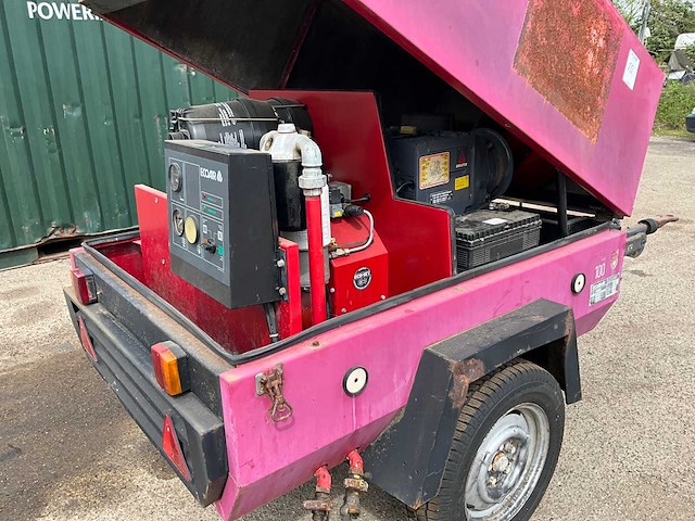 1993 ecoair f30 21 kw mobiele schroefcompressor - afbeelding 10 van  13