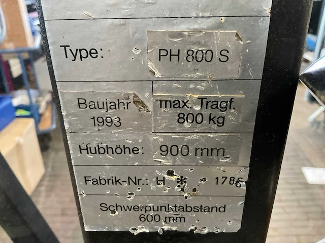 1993 ffg ph800s hand-stapelaar - afbeelding 7 van  8