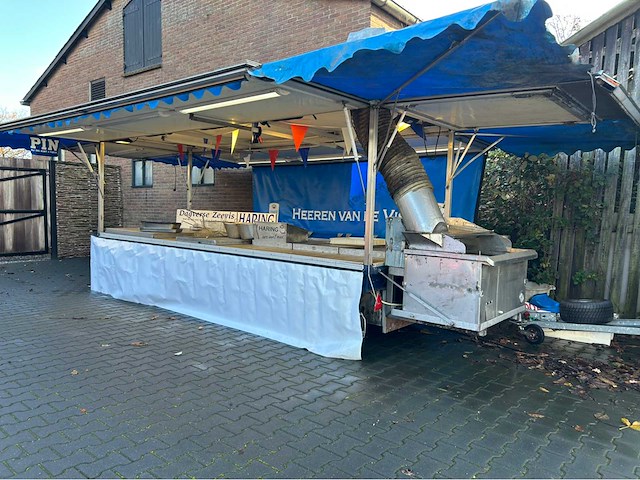 1993 haverkate h2005 verkoopwagen aanhangwagen - afbeelding 1 van  4