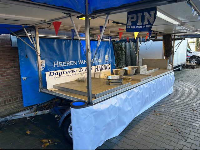 1993 haverkate h2005 verkoopwagen aanhangwagen - afbeelding 2 van  4