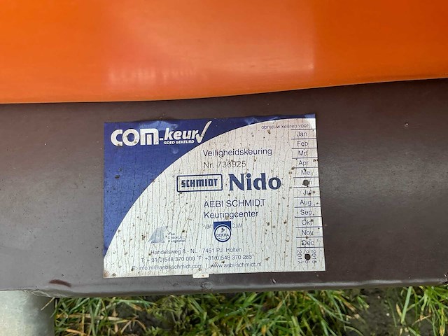 1993 holten-holland snk 180-r12v.epz-s sneeuwschuiver - afbeelding 5 van  9