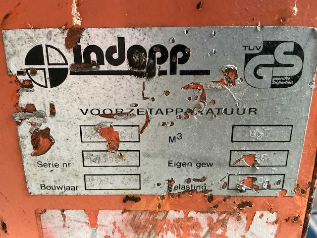 1993 indapp afvalkiepbak - afbeelding 6 van  6