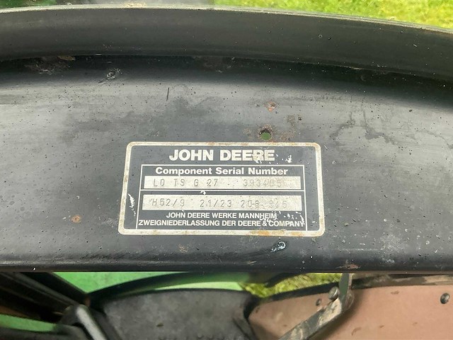 1993 john deere 2850 sa vierwielaangedreven landbouwtractor - afbeelding 31 van  38