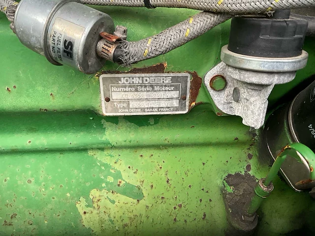 1993 john deere 3650 vierwielaangedreven landbouwtractor - afbeelding 5 van  36