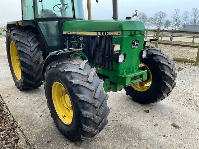 1993 john deere 3650 vierwielaangedreven landbouwtractor - afbeelding 4 van  32