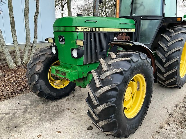 1993 john deere 3650 vierwielaangedreven landbouwtractor - afbeelding 5 van  32