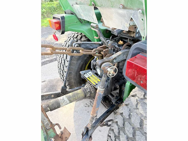 1993 john deere 855 - smalspoor- en compacttractor - afbeelding 16 van  27
