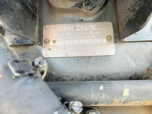 1993 john deere 855 - smalspoor- en compacttractor - afbeelding 24 van  27