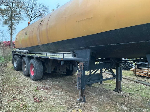 1993 jost mest tank oplegger 42 m3 lng-30-l - afbeelding 10 van  34