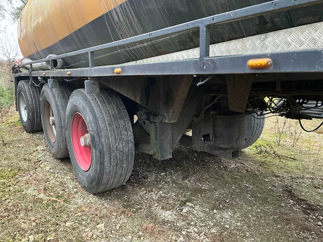 1993 jost mest tank oplegger 42 m3 lng-30-l - afbeelding 33 van  34