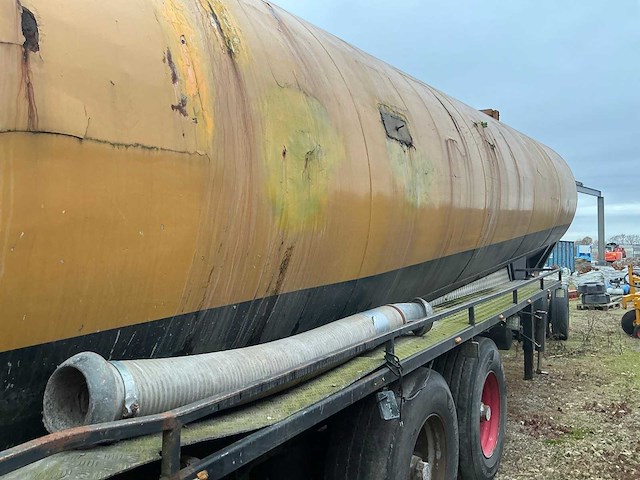 1993 jost mest tank oplegger 42 m3 lng-30-l - afbeelding 8 van  34