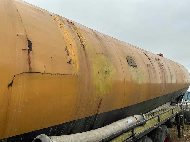 1993 jost mest tank oplegger 42 m3 lng-30-l - afbeelding 9 van  34