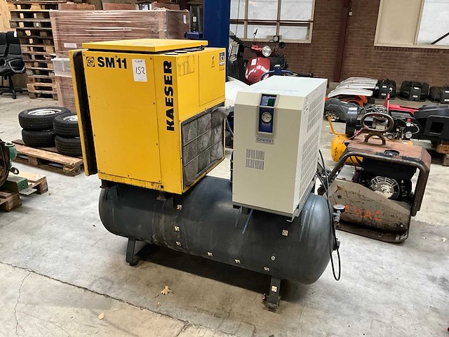 1993 kaeser sm11-tb13-280 luchtcompressor - afbeelding 1 van  10