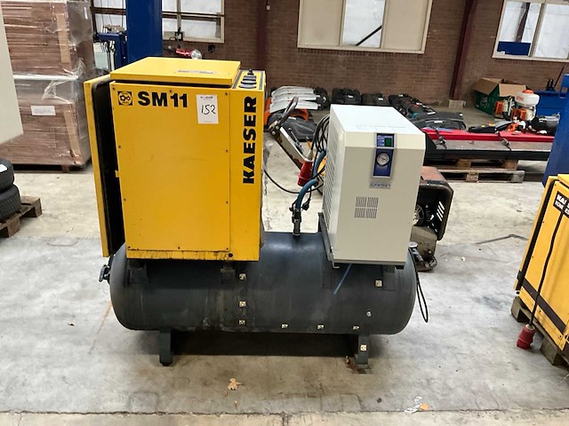1993 kaeser sm11-tb13-280 luchtcompressor - afbeelding 3 van  10