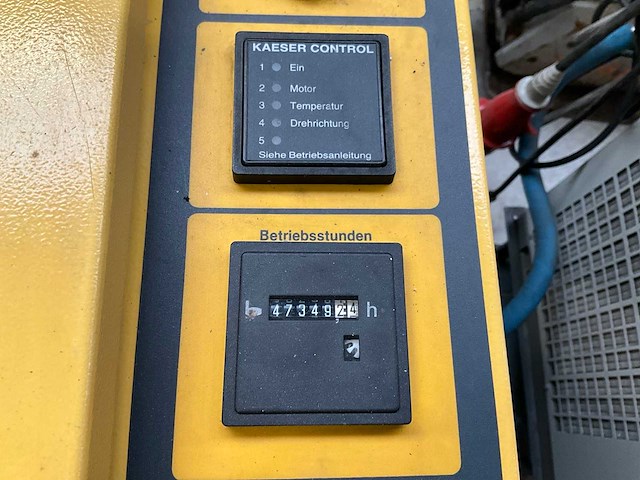 1993 kaeser sm11-tb13-280 luchtcompressor - afbeelding 9 van  10