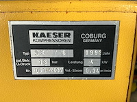 1993 kaeser sx6 stkstof luchtcompressor - afbeelding 9 van  14