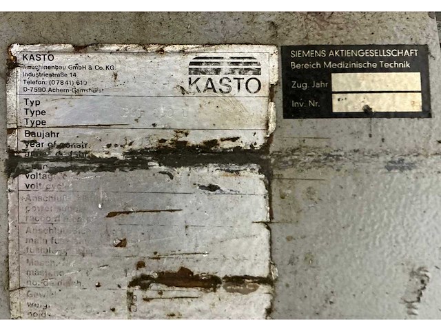 1993 kasto psb250 u beugelzaagmachine - afbeelding 5 van  5