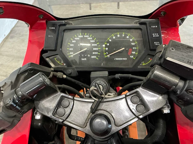 1993 kawasaki sport gpx 600r motorfiets - afbeelding 6 van  7