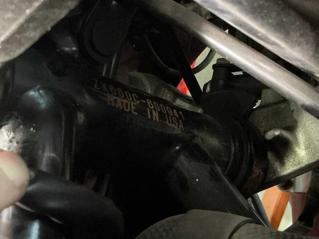 1993 kawasaki sport gpx 600r motorfiets - afbeelding 7 van  7