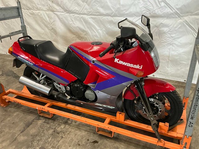 1993 kawasaki sport gpx 600r motorfiets - afbeelding 1 van  7