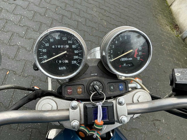1993 kawasaki zr550b motorfiets - afbeelding 6 van  16