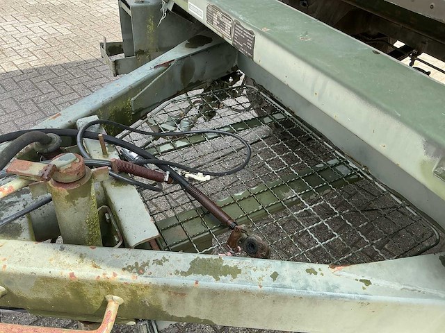 1993 kögel ahw 15 kn ad aanhangwagen met container (aluminium) - afbeelding 4 van  46