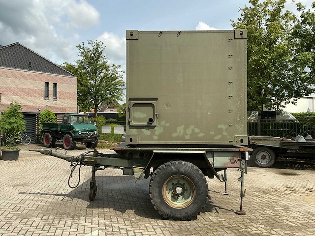 1993 kögel ahw 15 kn ad aanhangwagen met container (aluminium) - afbeelding 11 van  46