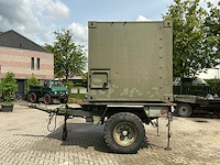 1993 kögel ahw 15 kn ad aanhangwagen met container (aluminium) - afbeelding 11 van  46