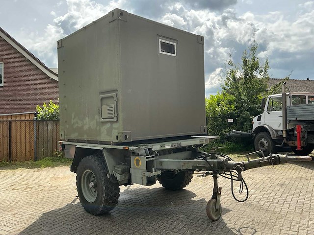 1993 kögel ahw 15 kn ad aanhangwagen met container (aluminium) - afbeelding 44 van  46