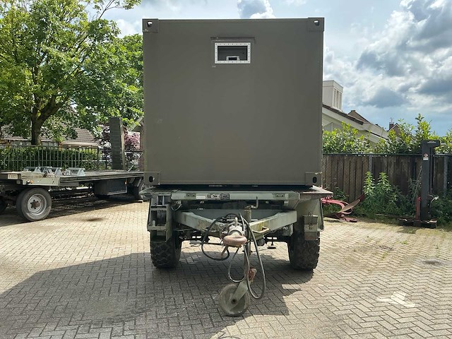1993 kögel ahw 15 kn ad aanhangwagen met container (aluminium) - afbeelding 45 van  46