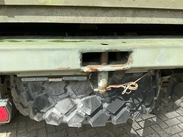 1993 kögel ahw 15 kn ad aanhangwagen met container (aluminium) - afbeelding 11 van  19