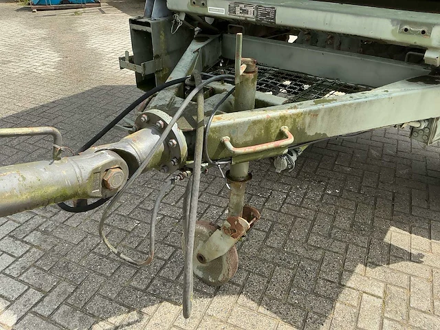 1993 kögel ahw 15 kn ad aanhangwagen met container (aluminium) - afbeelding 2 van  48