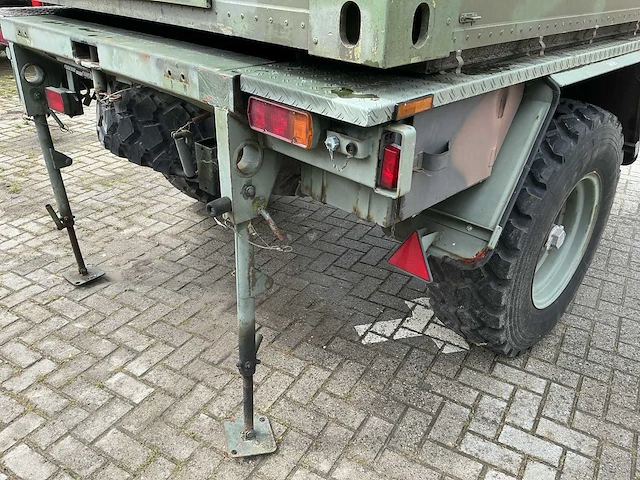 1993 kögel ahw 15 kn ad aanhangwagen met container (aluminium) - afbeelding 45 van  48