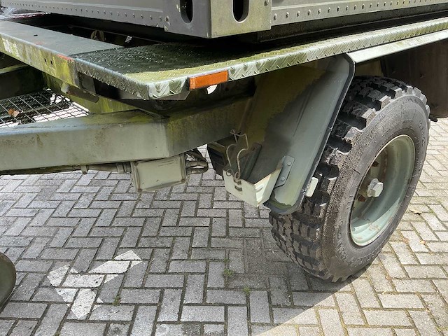 1993 kögel ahw 15 kn ad aanhangwagen met container (aluminium) - afbeelding 4 van  43