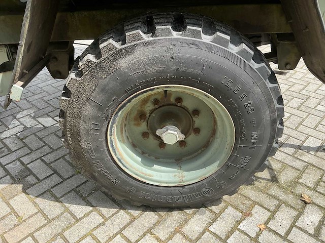 1993 kögel ahw 15 kn ad aanhangwagen met container (aluminium) - afbeelding 6 van  43