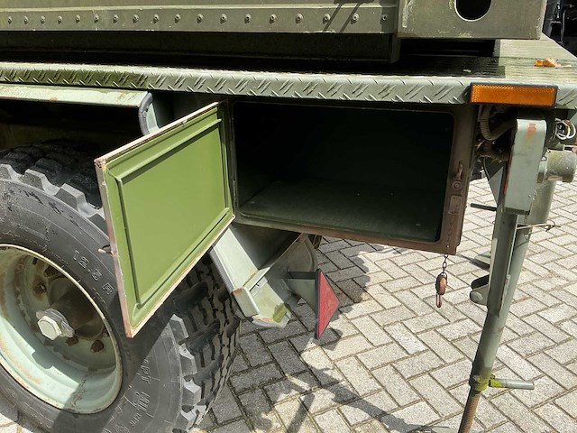 1993 kögel ahw 15 kn ad aanhangwagen met container (aluminium) - afbeelding 7 van  43