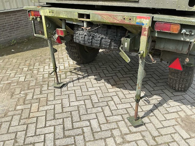 1993 kögel ahw 15 kn ad aanhangwagen met container (aluminium) - afbeelding 11 van  43