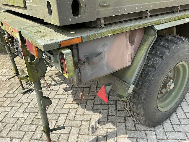 1993 kögel ahw 15 kn ad aanhangwagen met container (aluminium) - afbeelding 13 van  43