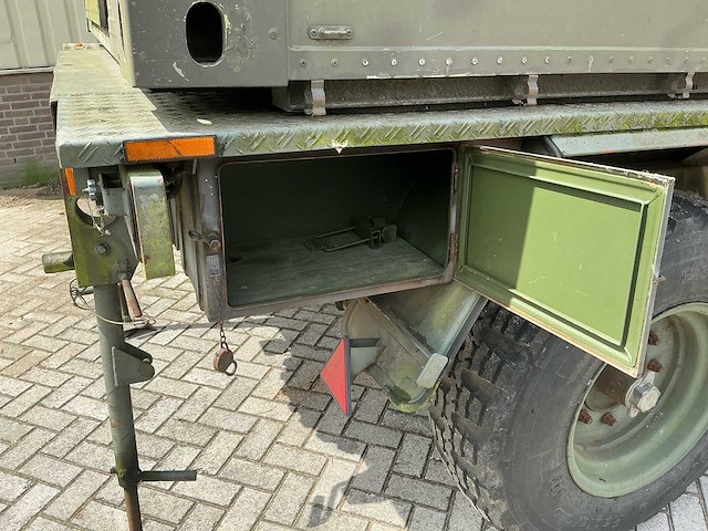 1993 kögel ahw 15 kn ad aanhangwagen met container (aluminium) - afbeelding 14 van  43