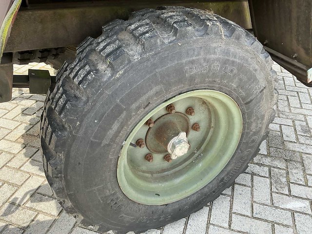 1993 kögel ahw 15 kn ad aanhangwagen met container (aluminium) - afbeelding 15 van  43