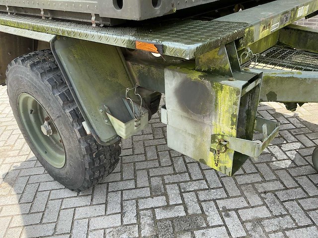 1993 kögel ahw 15 kn ad aanhangwagen met container (aluminium) - afbeelding 18 van  43