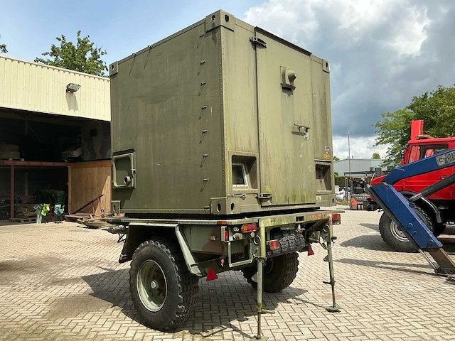 1993 kögel ahw 15 kn ad aanhangwagen met container (aluminium) - afbeelding 12 van  43