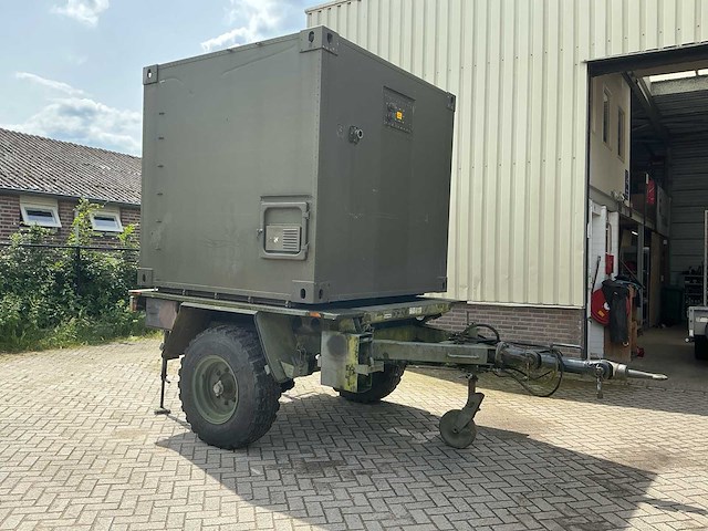 1993 kögel ahw 15 kn ad aanhangwagen met container (aluminium) - afbeelding 40 van  43