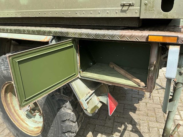 1993 kögel ahw 15 kn ad aanhangwagen met container (aluminium) - afbeelding 9 van  46