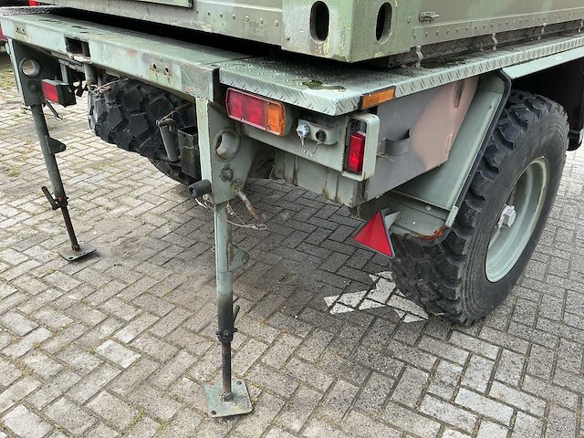 1993 kögel ahw 15 kn ad aanhangwagen met container (aluminium) - afbeelding 14 van  46