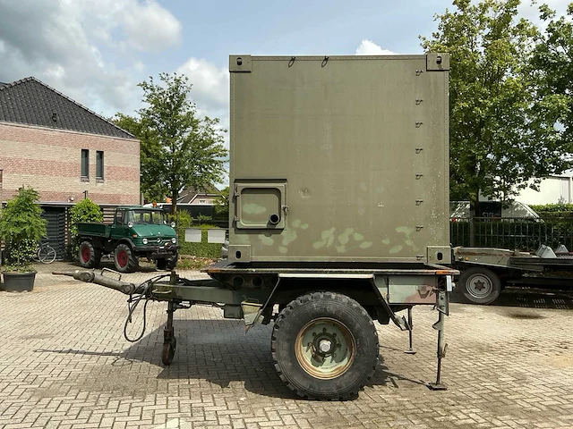 1993 kögel ahw 15 kn ad aanhangwagen met container (aluminium) - afbeelding 4 van  48