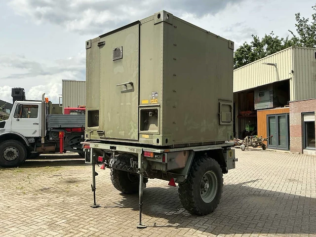 1993 kögel ahw 15 kn ad aanhangwagen met container (aluminium) - afbeelding 39 van  48